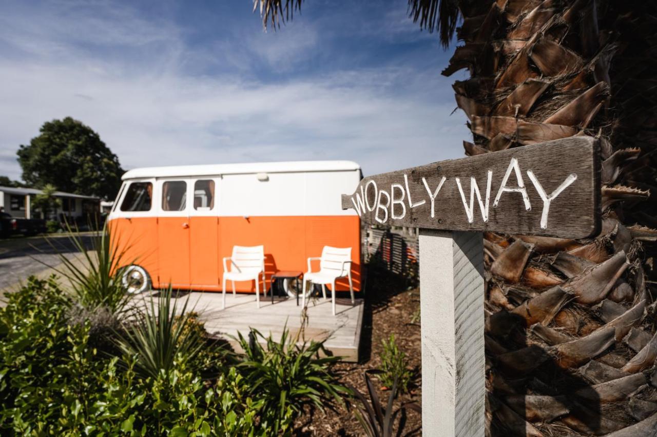 Bowentown Beach Holiday Park Waihi Buitenkant foto